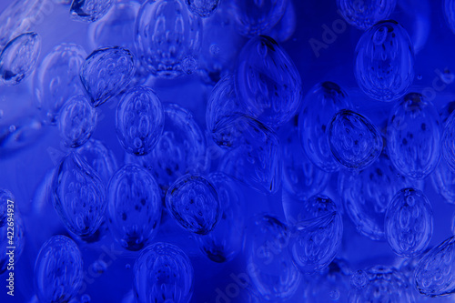 Abstract background underwater scene with water bubbles
