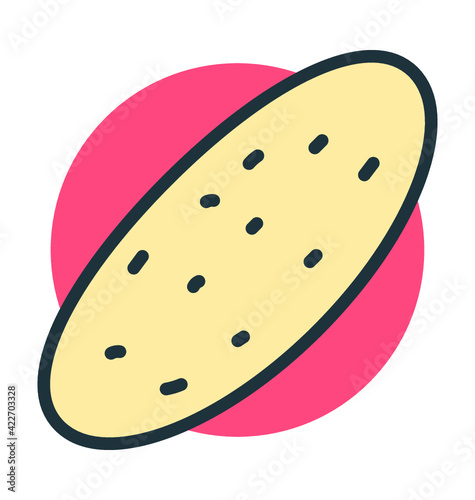 Peanut Vector Icon