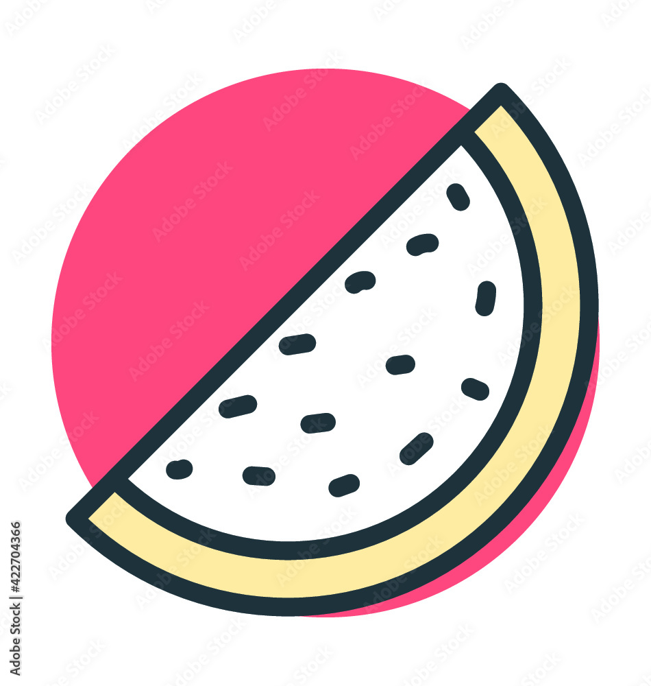 Watermelon Vector Icon Watermelon Vector Icon