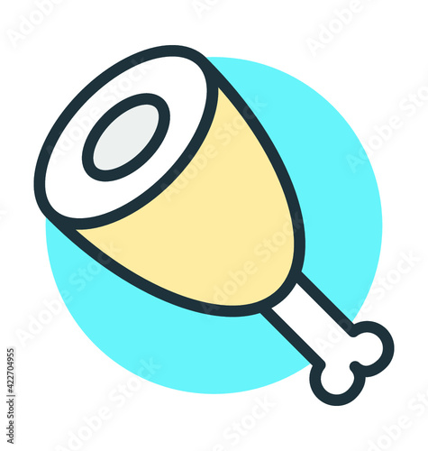 Drumstick Vector Icon