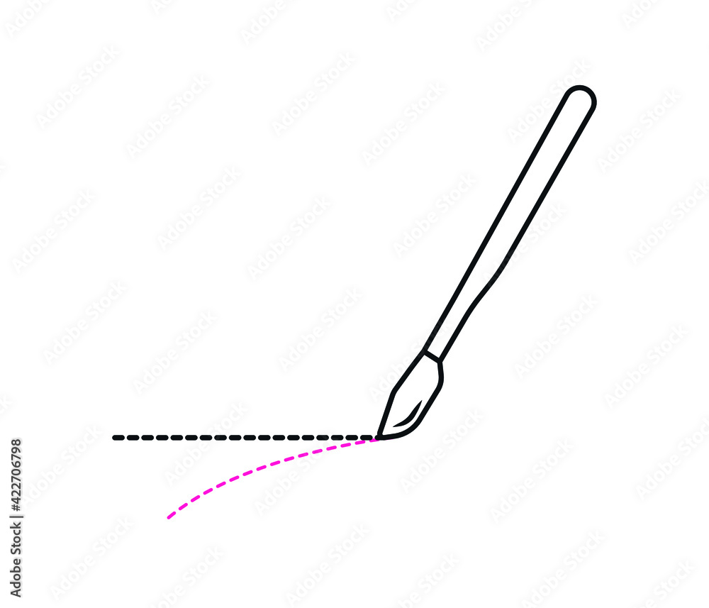 scalpel icon illustration isolated vector sign symbol scalpel icon illustration isolated vector sign symbol