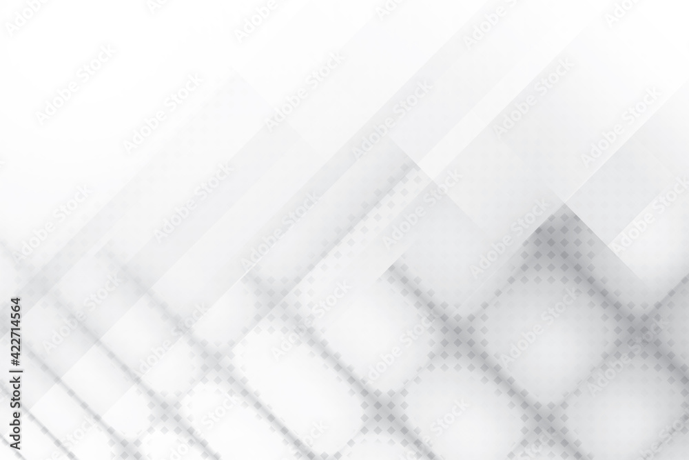 Abstract geometric white and gray color background with halftone effect. Vector illustration. Abstract geometric white and gray color background with halftone effect. Vector illustration.