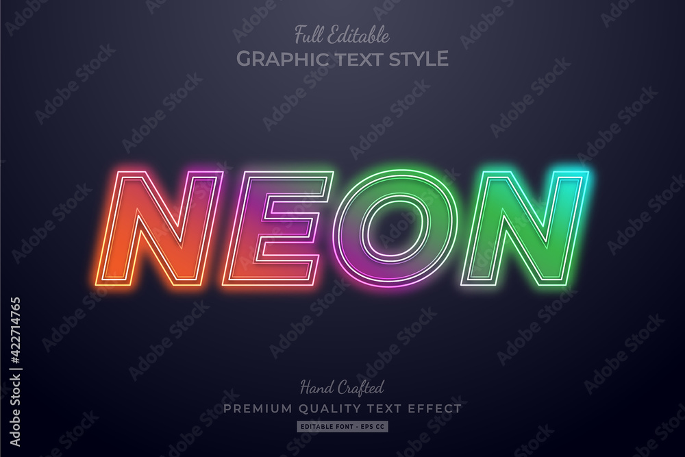 Gradient Neon Editable Text Effect Font Style Gradient Neon Editable Text Effect Font Style