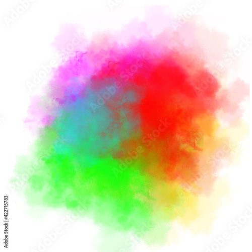 dry colors powder splash smoke Holi background