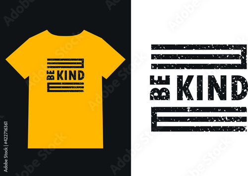 awesome trendy cool typography t shirt design concept with black and white
