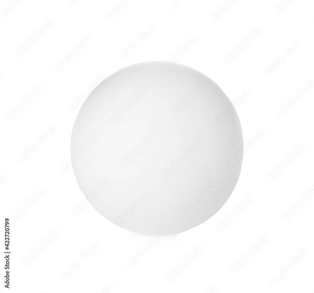 Ping pong ball isolated on white. Table tennis equipment Ping pong ball isolated on white. Table tennis equipment