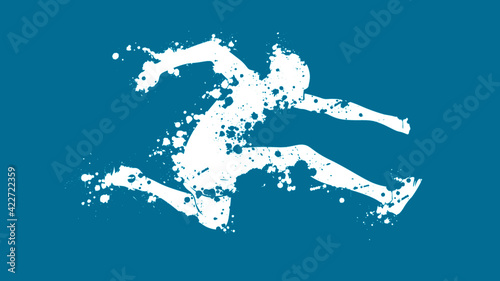 silhouette saut
