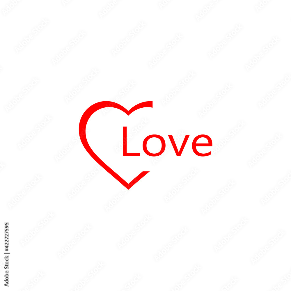 love sentence in the half love icon love sentence in the half love icon