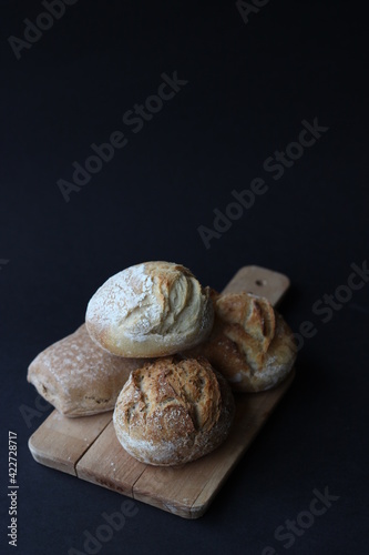 small bread on the table