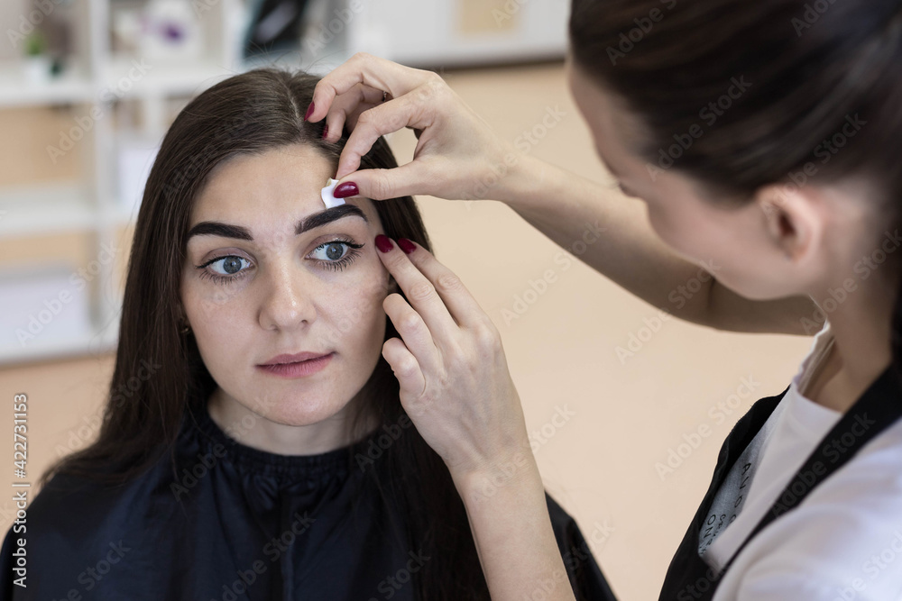 Waxing of the eyebrows. Waxing. Eyebrow correction Waxing of the eyebrows. Waxing. Eyebrow correction