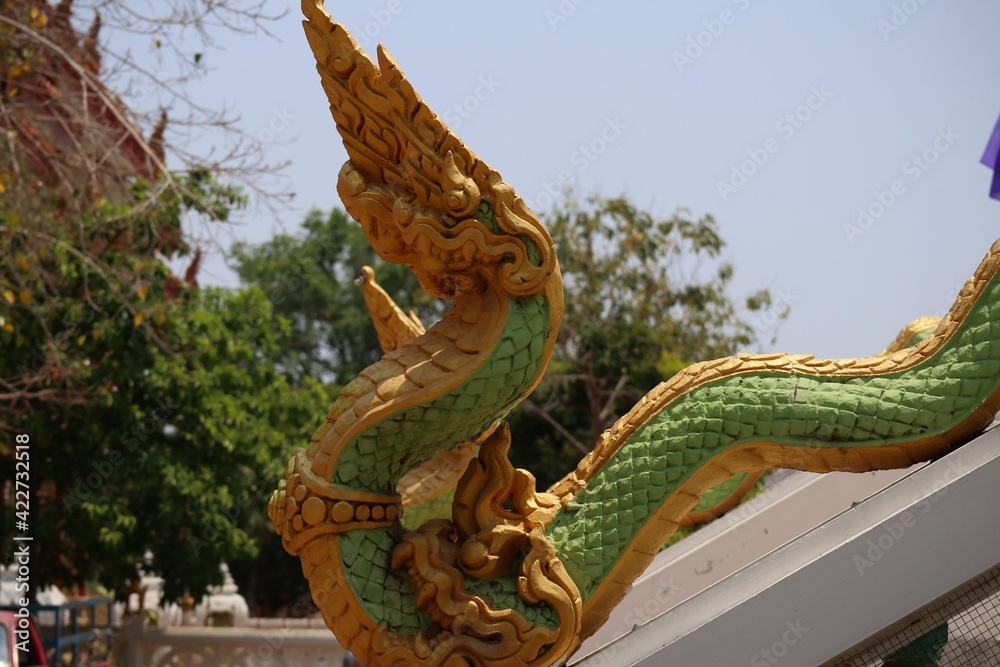 Fototapeta premium dragon statue