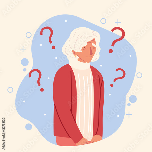 alzheimer old woman