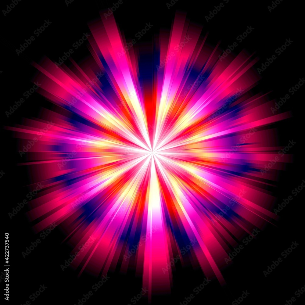 Obraz premium beautiful color of black background