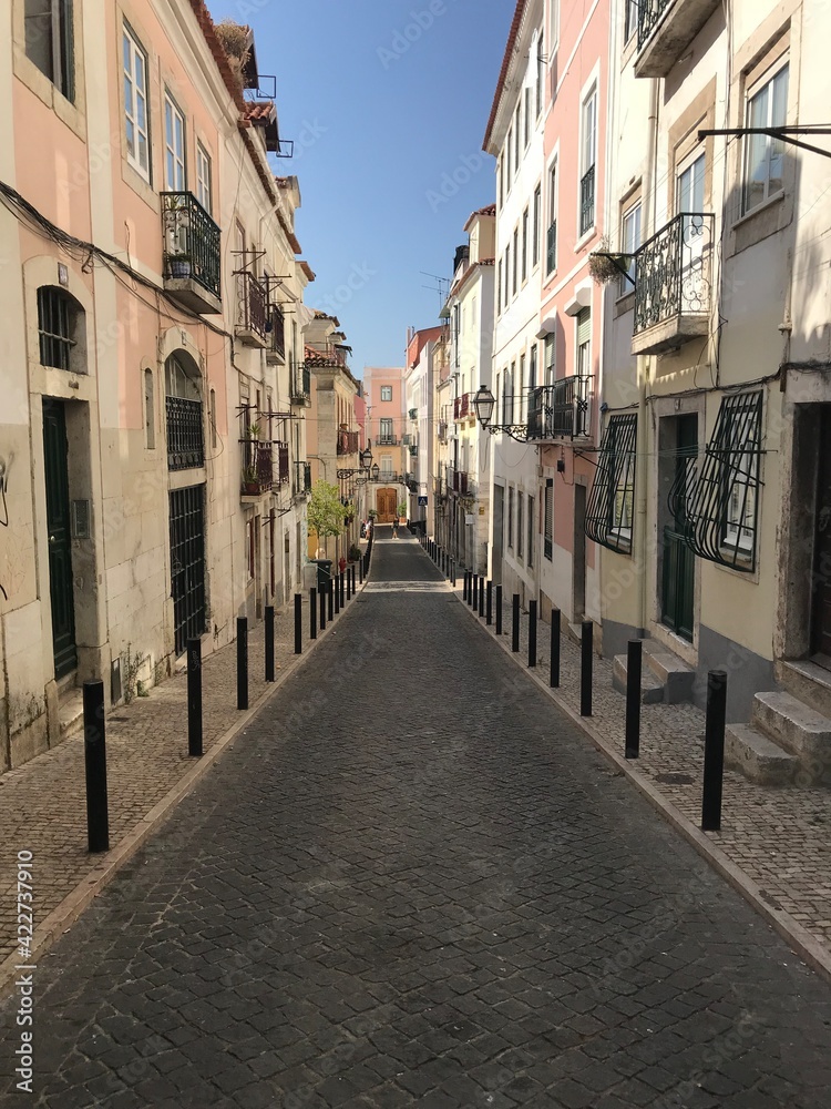 un tratto di quiete a Lisbona