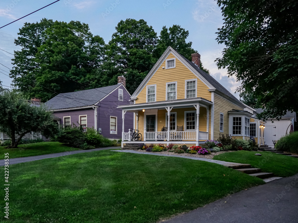 House exterior, Conway, Massachusetts, USA