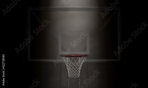 Basketball Hoop Spotlight