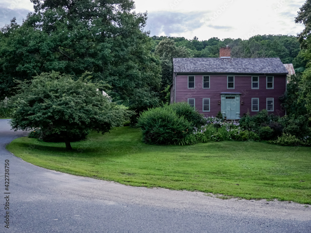 House exterior, Conway, Massachusetts, USA