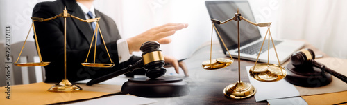 Cuadro en lienzo justice and law concept
