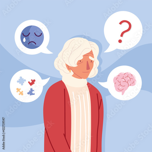 alzheimer symptoms woman