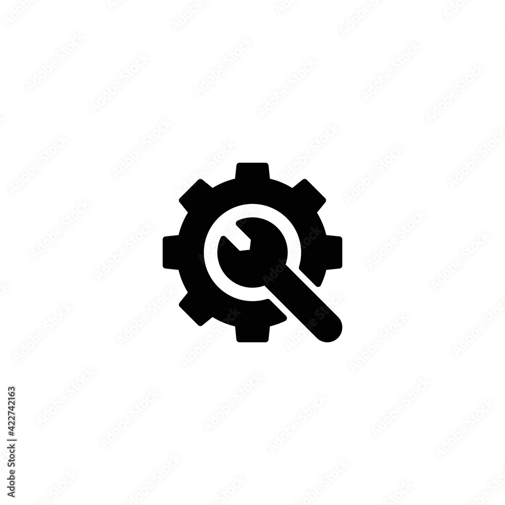 setting icon vector for web, computer and mobile app setting icon vector for web, computer and mobile app