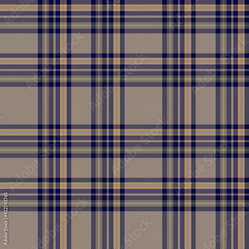 Brown Ombre Plaid textured seamless pattern suitable for fashion textiles and graphics