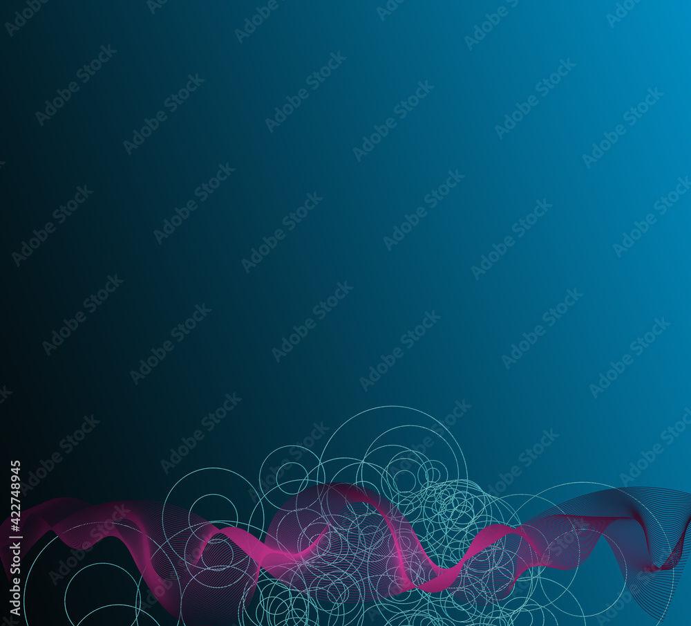 abstract marine background. Liquid shapes trendy header in deep blue violet colours. Luxury elegant design for web and print surface template. Postcard, invitation, header template. Illustration abstract marine background. Liquid shapes trendy header in deep blue violet colours. Luxury elegant design for web and print surface template. Postcard, invitation, header template. Illustration