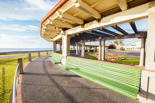 Napier Colonnade and Plaza in New Zealand photo