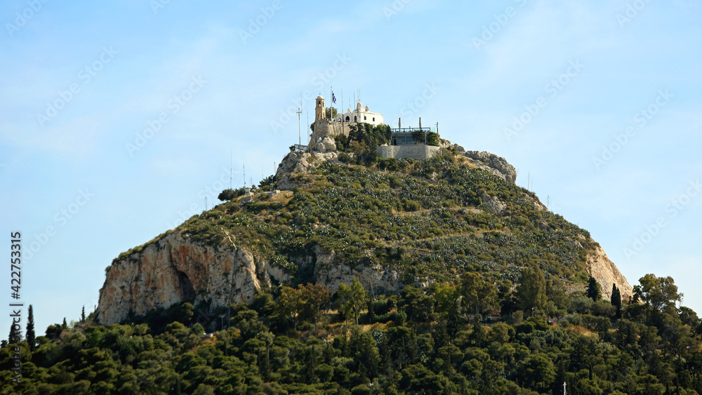 Naklejka premium Mount Lycabettus Athens