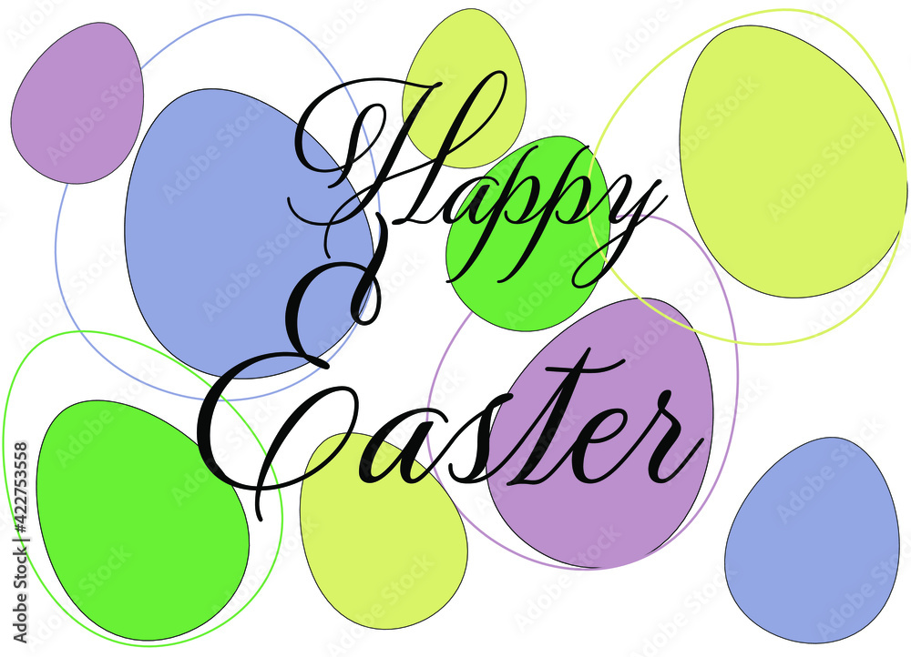 vector Happy Easter illustration,
postcard and wallpaper vector Happy Easter illustration,
postcard and wallpaper