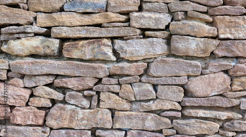 Old aged stone wall texture background