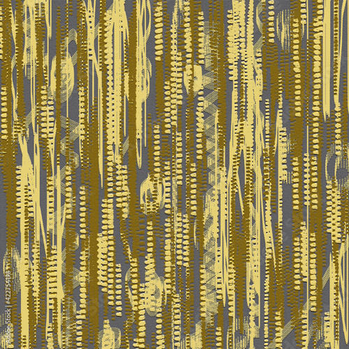 Abstract art pattern, paint stains. Watercolor background, painting. Chaotic, random brush strokes, paint stains. Unpleasant texture, wallpaper, packaging, rugs.The colors are brown, gray and yellow.