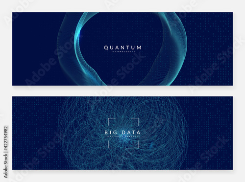 Artificial intelligence background. Digital