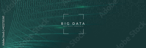 Quantum innovation computer. Digital technology.