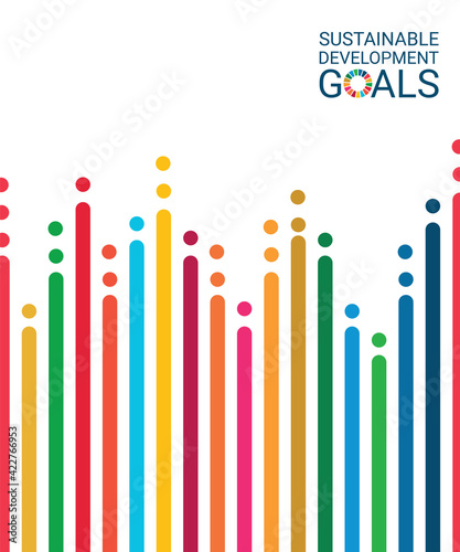 Sustainable Development Goals. Vector Illustration EPS. White background