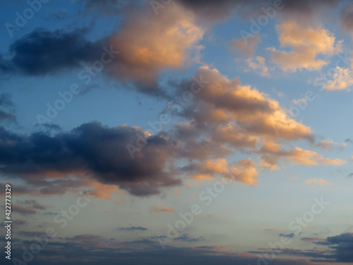 clouds and sun