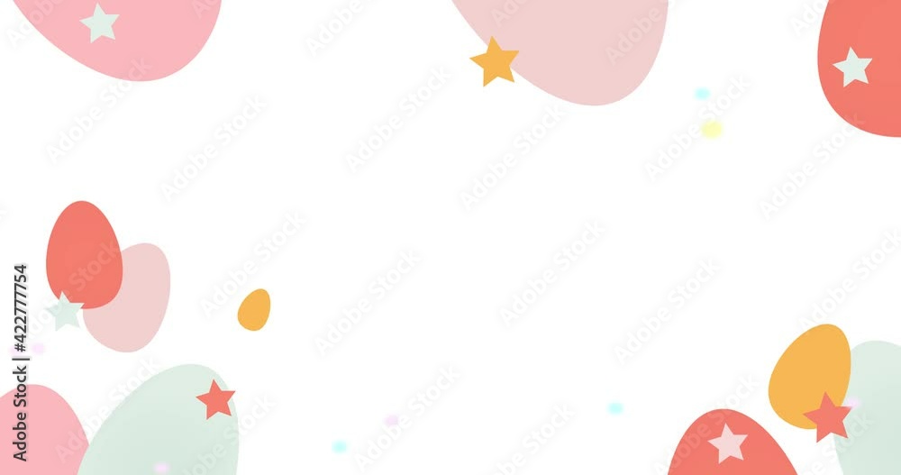 easter card with eggs easter card with eggs