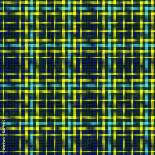 Yellow Ombre Plaid textured seamless pattern suitable for fashion textiles and graphics