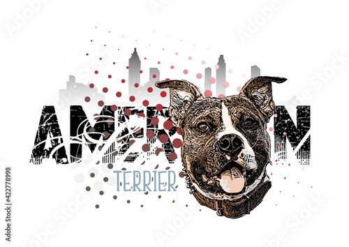American Staffordshire Terrier Banner