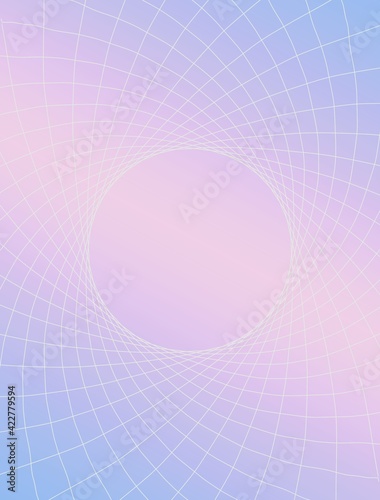 自然界のフラクタルをモチーフにした幾何学模様