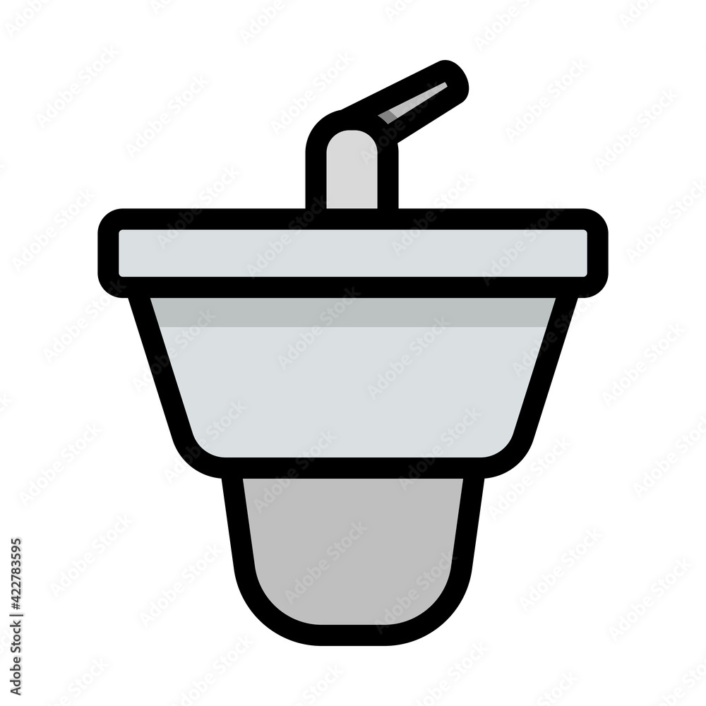 Obraz premium Bidet Icon