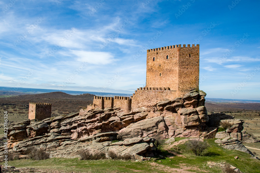 Castillo de Zafra, Campillo de Dueñas, Guadalajara, Castilla la Mancha, España