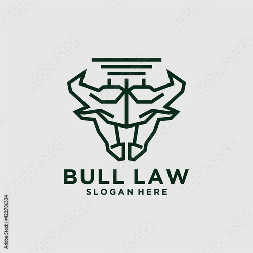 bull tech logo technology logo design regarding bull sample vector logo