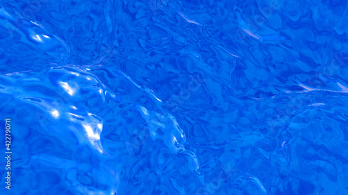 blue water background