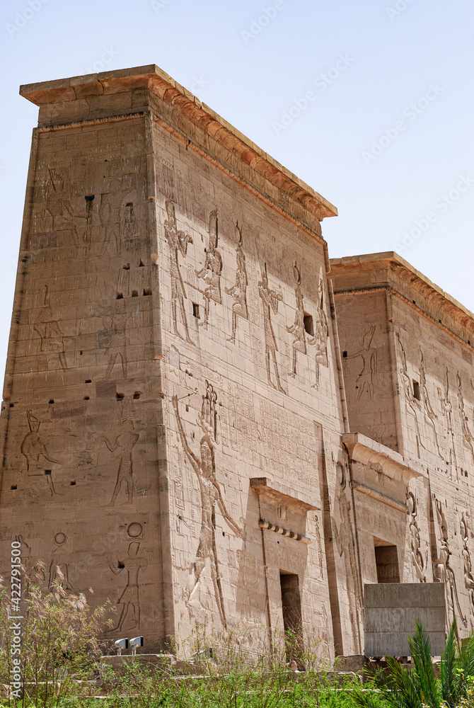 Isis Temple of Philae in Egypt