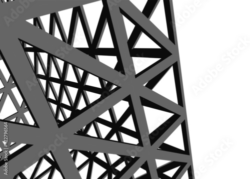 Structure building construction industrial background