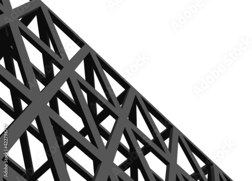 Structure building construction industrial background
