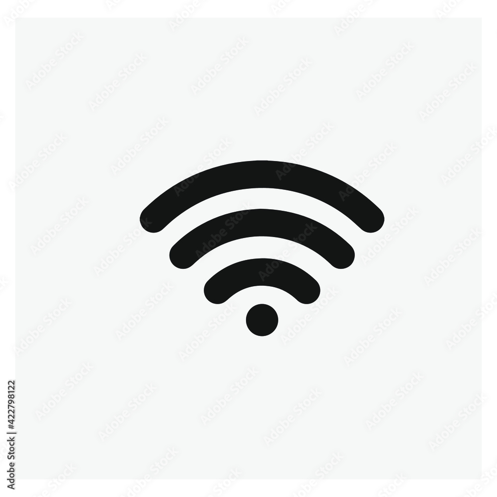 Wireless vector icon. Editable stroke. Linear style sign for use on web design and mobile apps, logo. Symbol illustration. Pixel vector graphics - Vector Wireless vector icon. Editable stroke. Linear style sign for use on web design and mobile apps, logo. Symbol illustration. Pixel vector graphics - Vector