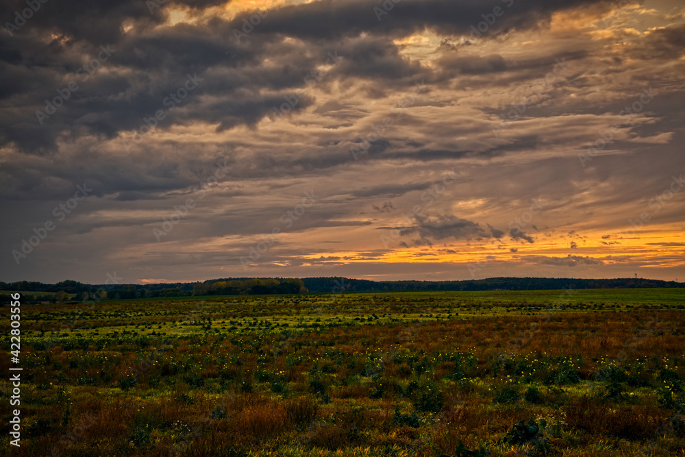 Sonnenuntergang auf dem Priwall