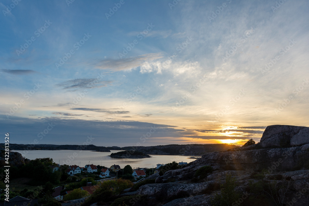 Sunset At Fjallbacka, Home To Ingrid Bergman.