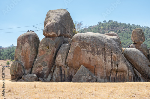 Rocas gigantes en Tapalpa Jalisco. photo